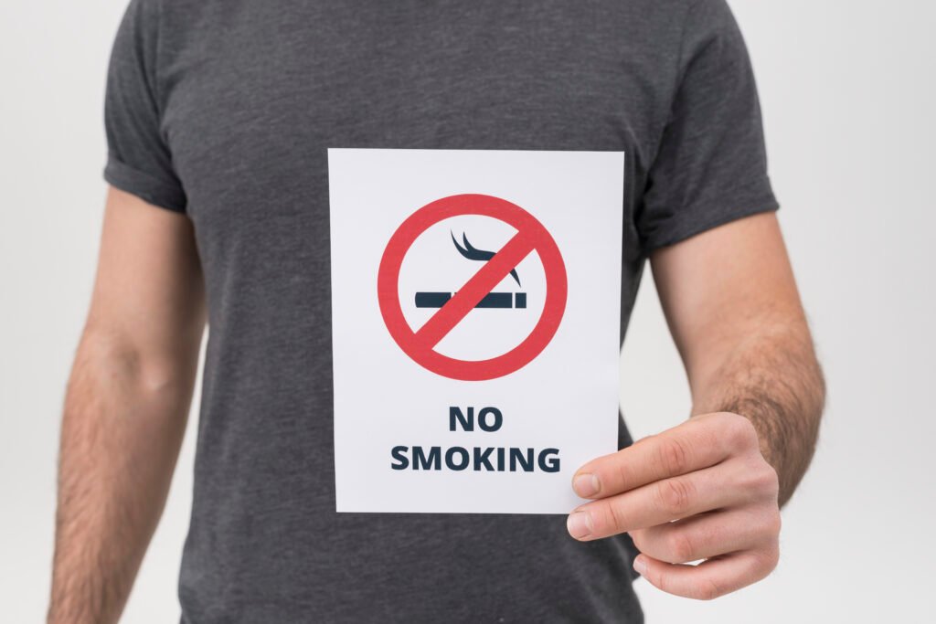 No smoking for heart health