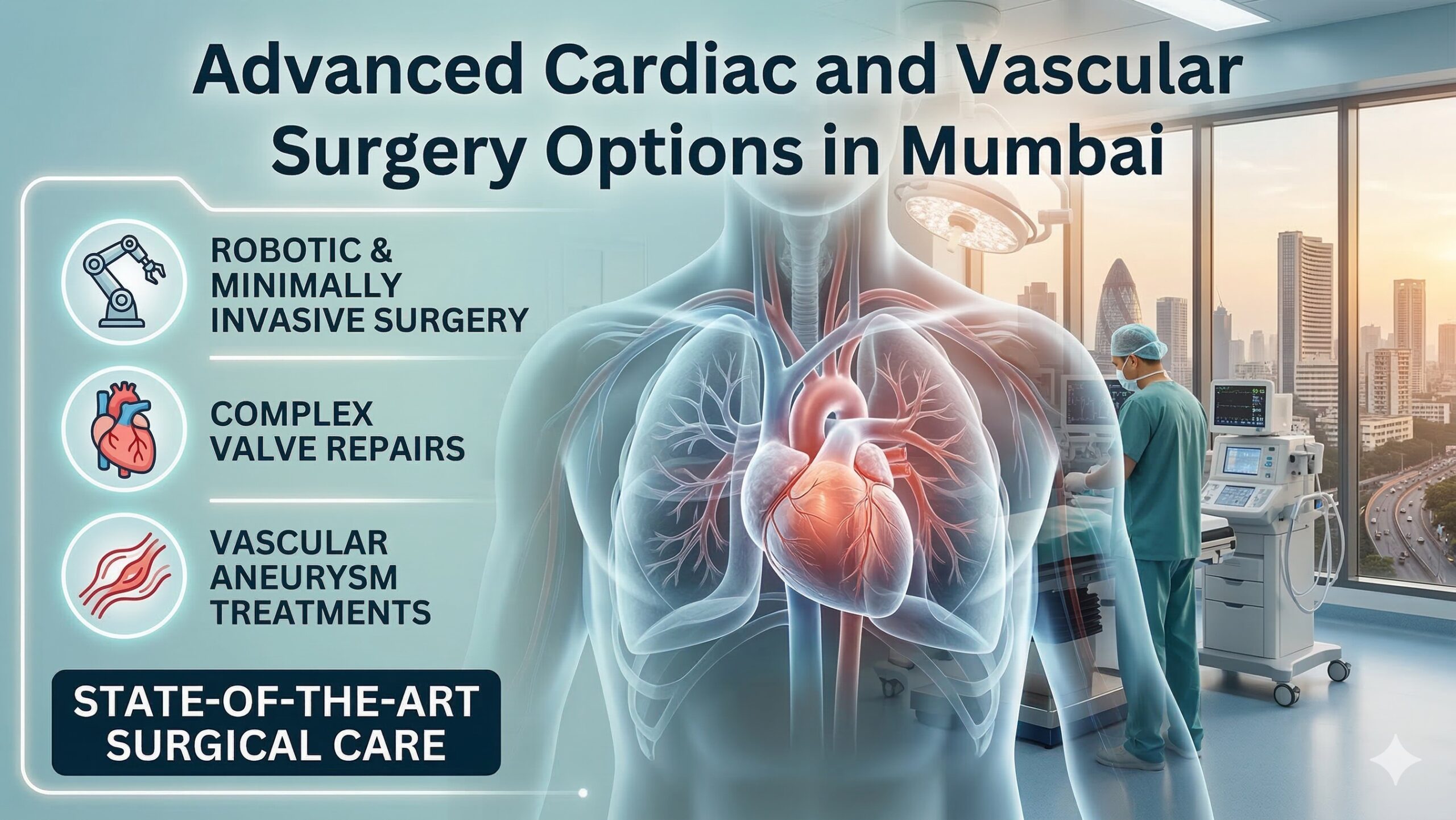 Advanced Cardiac and Vascular Surgery Options in Mumbai