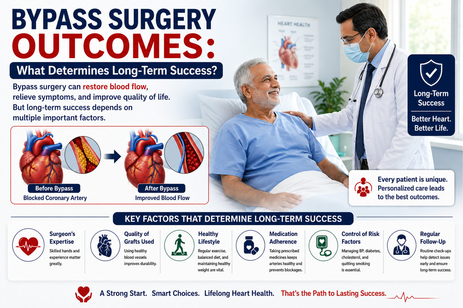 Bypass Surgery Outcomes: What Determines Long-Term Success?
