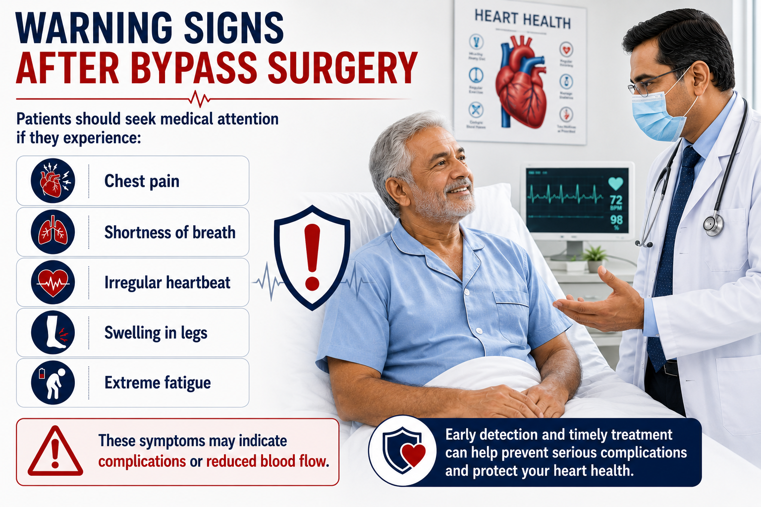 Warning Signs After Bypass Surgery