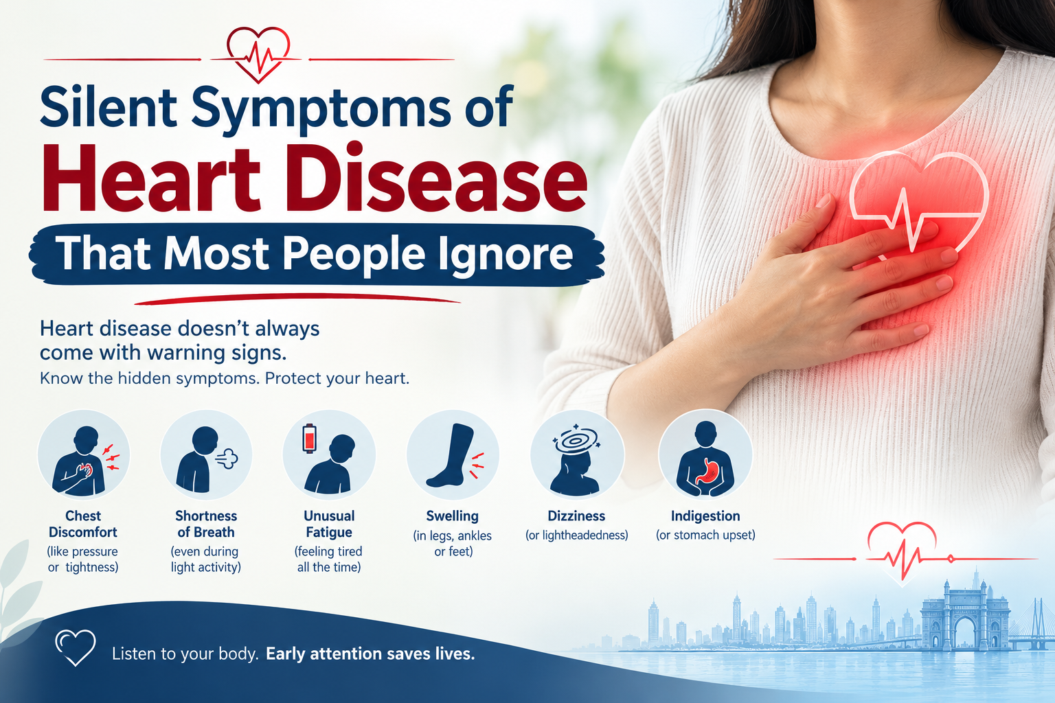 Silent Symptoms of Heart Disease That Most People Ignore